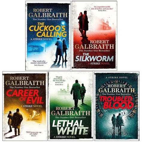 Cormoran Strike Series Robert Galbraith 5 Books Collection Set | The ...