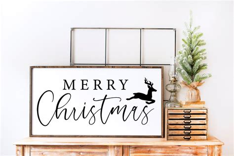 Merry Christmas Svg Christmas Sign Svg Christmas Svg - Etsy