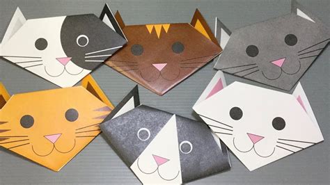 Origami Dog And Cat Printable Instructions - Origami