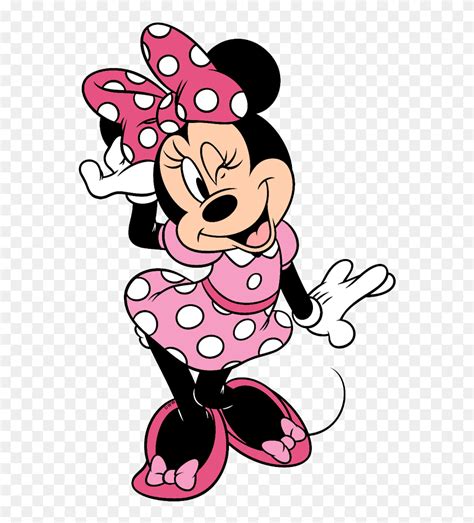 Pink Minnie Minnie Mouse Clipart - Png Download (#5809372) - PinClipart