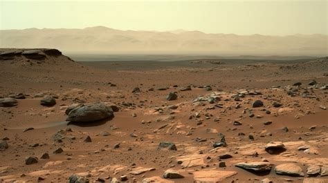 Rock Show An Image That Shows The Surface Of Mars And Rocks Backgrounds ...