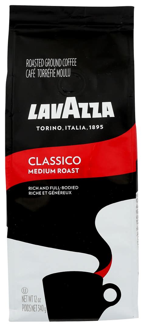 Lavazza Coffee, Classico Medium Roast, 12 Oz, Pack of 6 - Walmart.com