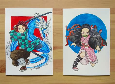 ArtStation - Demon Slayer (Kimetsu No Yaiba) Watercolors