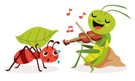 The Ant And The Grasshopper Animated