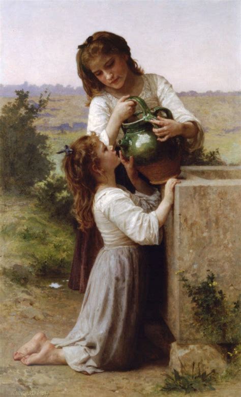 A la fontaine William-Adolphe Bouguereau high quality | Etsy