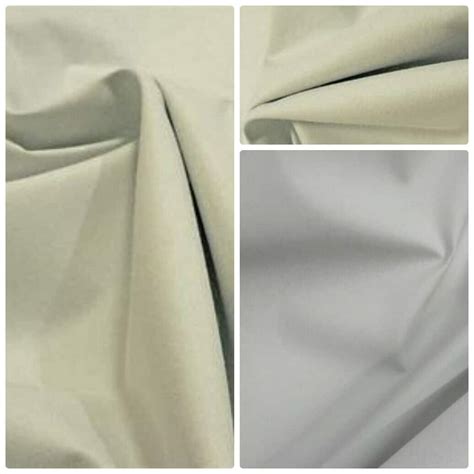 Blackout Thermal Ivory Curtain Lining Fabric Pass 3 - 54" wide - Funky Fabric