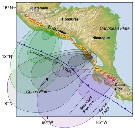 How Do Earthquakes And Volcanoes Affect Central America The Caribbean ...