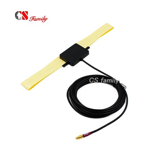 Car Dab Patch Antenna,dab car aerial with MCX male connector,3m cable-in Antennas for ...