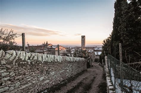 The italian village of San Giorgio di Valpolicella, Verona in Veneto ...