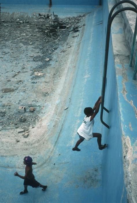 Alex Webb CUBA. La Havana. Unused swimming pool in sports center. 2000 ...