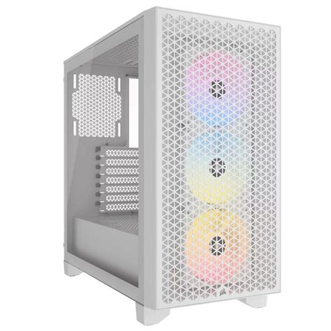 3000D RGB AIRFLOW Mid-Tower PC Case - White | Shop Today. Get it ...