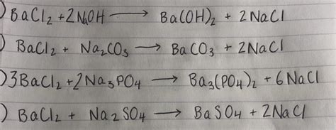 Solved Finding the net ionic equations of: | Chegg.com