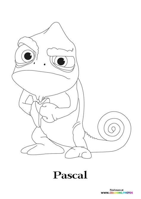 Tangled Pascal Coloring Pages