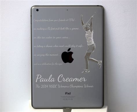 Engraved 12.9-inch iPad Pro In A Flash Laser