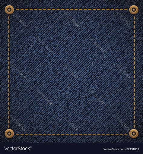 Background of blue denim fabric Royalty Free Vector Image