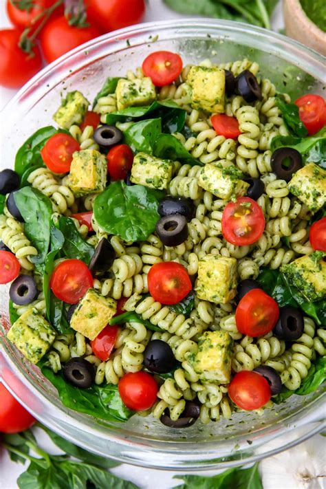 Vegan Pesto Pasta - The Hidden Veggies