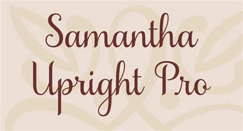 How To Use the Samantha Font - Scarlett Rose Designs