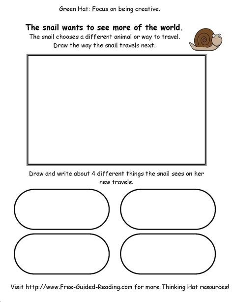 Snail And The Whale Activities - Green Thinking Hat - Where does the snail go next? | Snail and ...