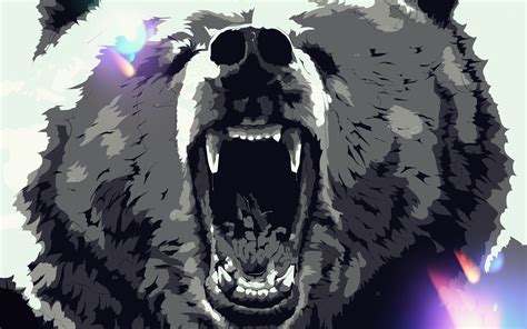 Download Artistic Bear HD Wallpaper