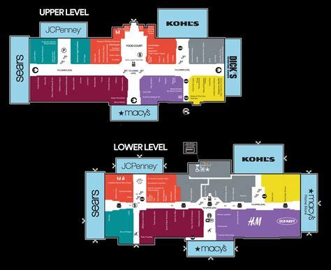 Map Of Arundel Mills Mall - Blank North America Map