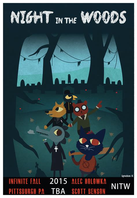 Night in the Woods [FANART] by shinjiku on DeviantArt