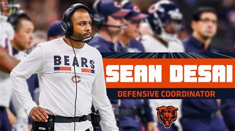 Chicago Bears Promotes Safeties Coach Sean Desai as New Defense Coordinator - American Kahani