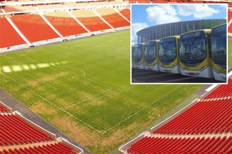 Iconic 72,000-seater World Cup football stadium lies abandoned and ...