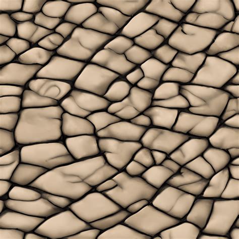 Cream Cobblestone Floor Texture Pattern · Creative Fabrica