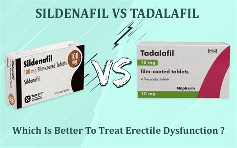 Sildenafil vs Tadalafil - which is better to treat ED | 【Best ...