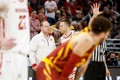 Wisconsin Badgers Head Coach Greg Gard Editorial Stock Photo - Stock ...