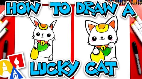 Lucky Cat Drawing