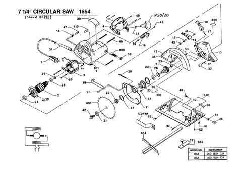 Bosch 1654 - 0601654934 Tool Parts - Bosch Circular Saw Parts - Bosch ...