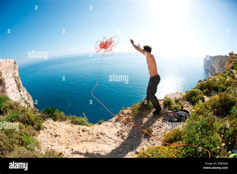 Malta Sport Climbing 2012 Stock Photo - Alamy