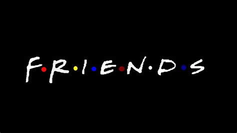 Download Friends Tv Show Logo Wallpaper | Wallpapers.com