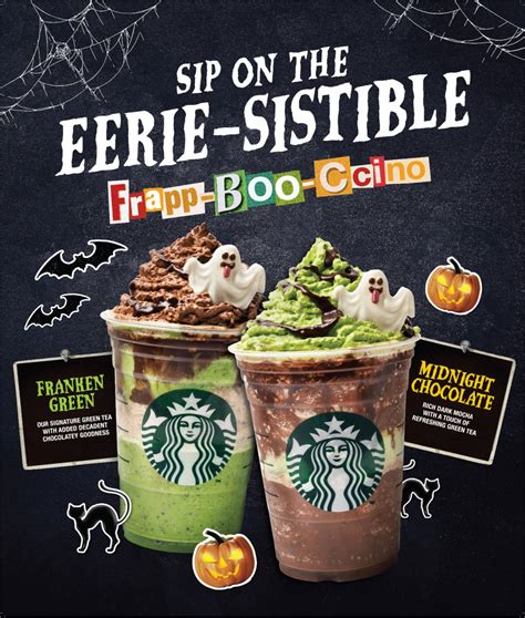 Starbucks Unveils Newest Halloween-Themed Treats & Merchandise