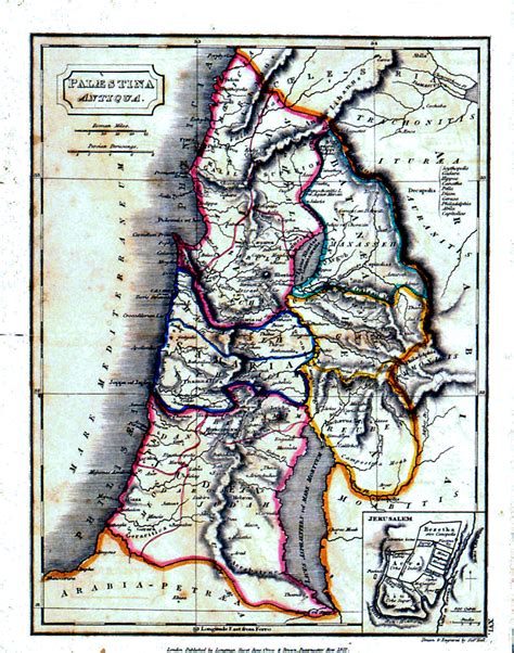 Maps - 12 Tribes of Israel