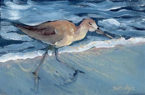 Sea Bird Painting by Sheila Wedegis - Fine Art America