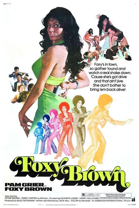 Foxy Brown Movie Poster (1970s) : r/VintagePrint