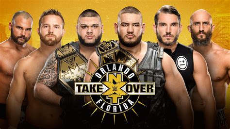 NXT Tag Team Champions The Authors of Pain vs. #DIY vs. The Revival ...