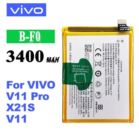 Vivo V11 / V11 Pro Original Battery Replacement (B-F0) | Shopee Philippines