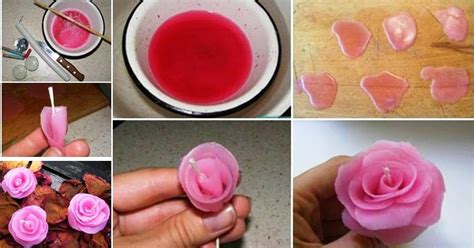 How to Make Creative DIY Candle Wax Rose in Easy Steps