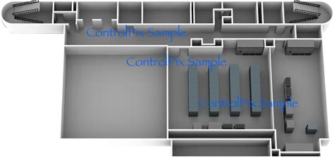 Floor plan, 2ndFloor Data Center, Terry – ControlPix Graphics