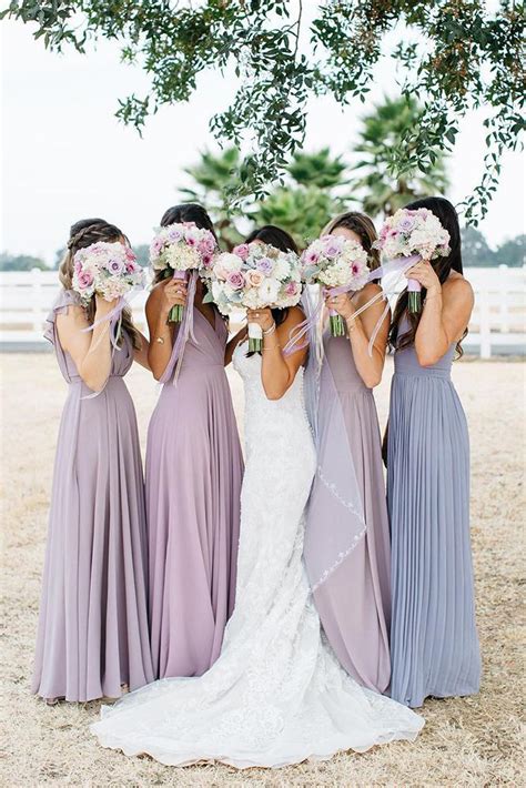 Lavender Bridesmaid Dresses: Charming Look For Girls