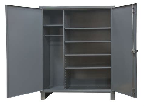 DURHAM MFG Heavy Duty Storage Cabinet, Gray, 78 in H X 36 in W X 24 in D, Assembled - 34A969 ...