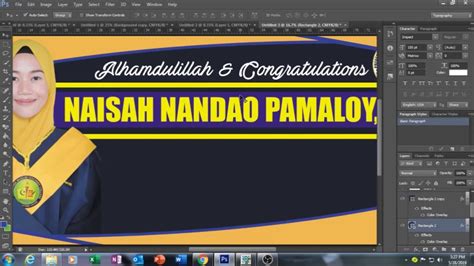 How to Make Layout for Tarpaulin Print - YouTube