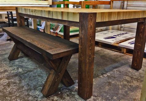 Butcher Block Dining Table Large End Grain by ColoradoTablesLLC