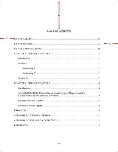 Order and Components - Thesis and Dissertation Guide - UNC-Chapel Hill ...