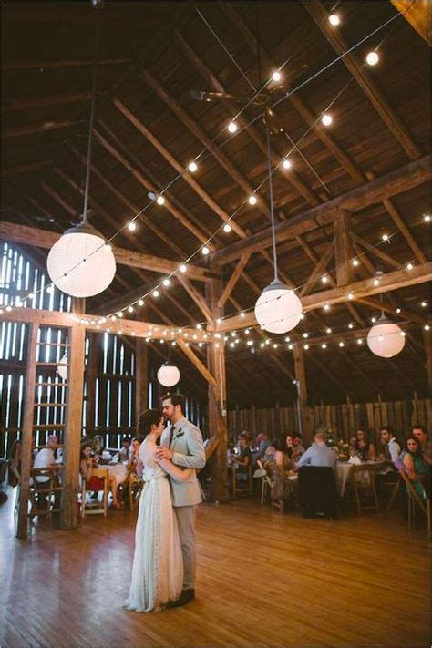 lluminate Your Big Day: 72 Barn Wedding Lights Ideas | Barn wedding lighting, Barn wedding venue ...