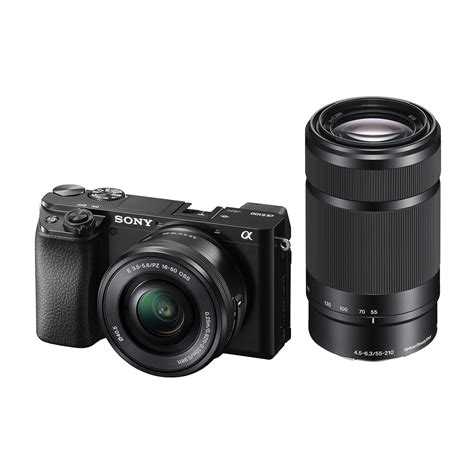 Sony Alpha 6100 APS-C Camera with fast AF (ILCE-6100Y) | 24.2 MP Mirrorless Camera, 11 FPS, 4K ...