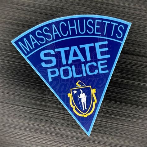 Mass State Police Patch - Etsy